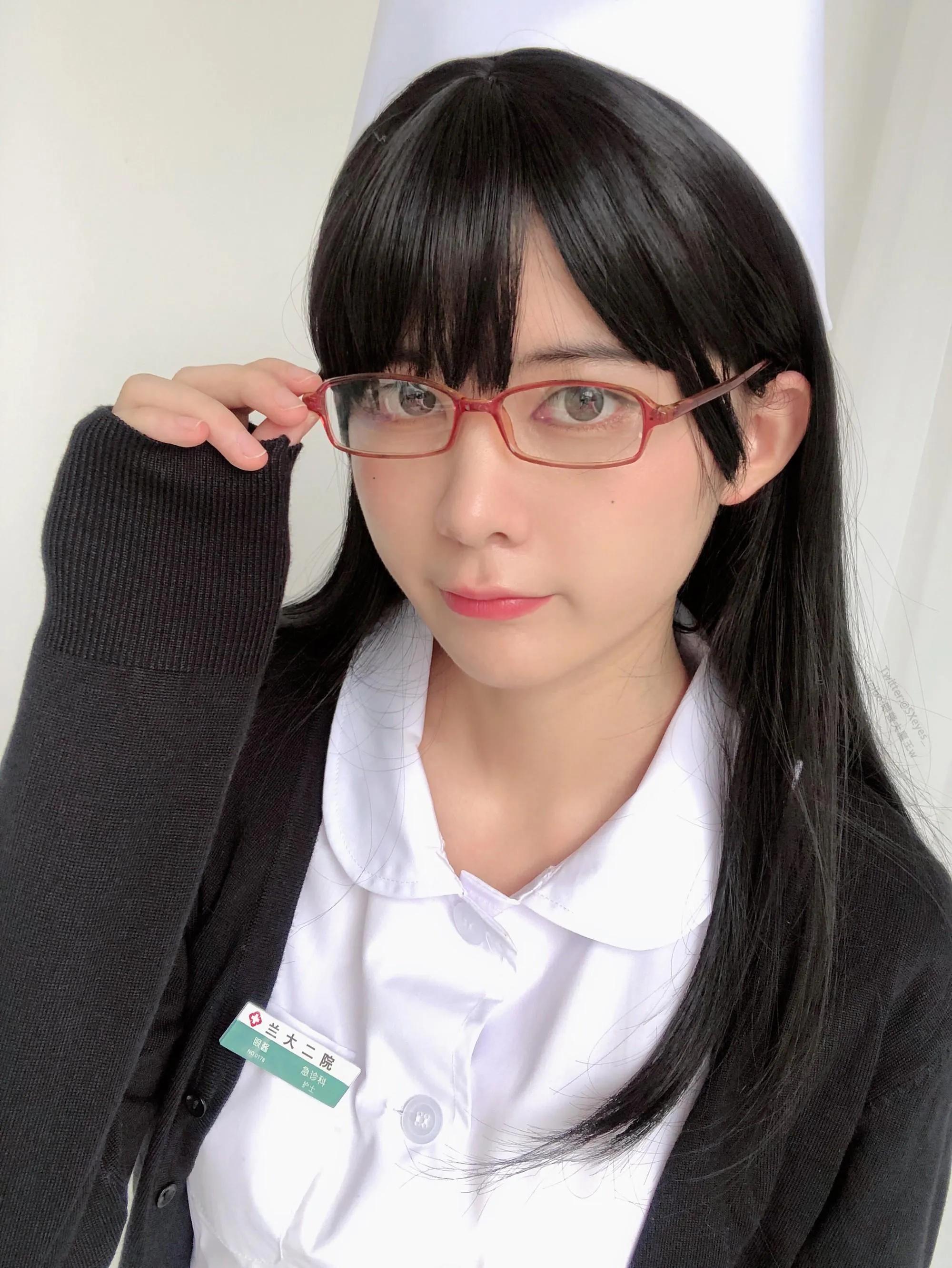 眼酱大魔王w – NO.034 黑护士 [20P]插图4
